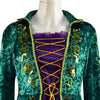 Hocus Pocus Winifred Sanderson Halloween Dress Suit Cosplay Costume Outfit with Wig