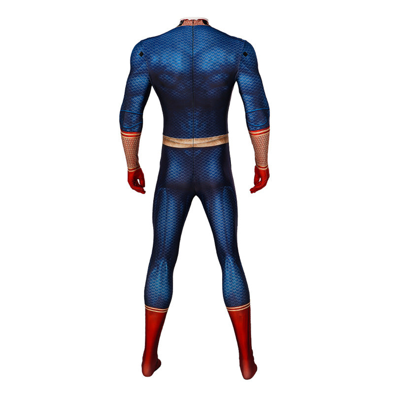 The Boys Season 3 Antony Starr Homelander Cosplay Costume Superhero Jumpsuit Halloween Suit With Cloak