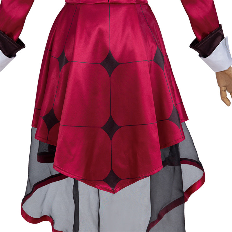 Virtual YouTuber Cosplay Anime VTuber Hyakumantenbara Salome Costume Purple Dress