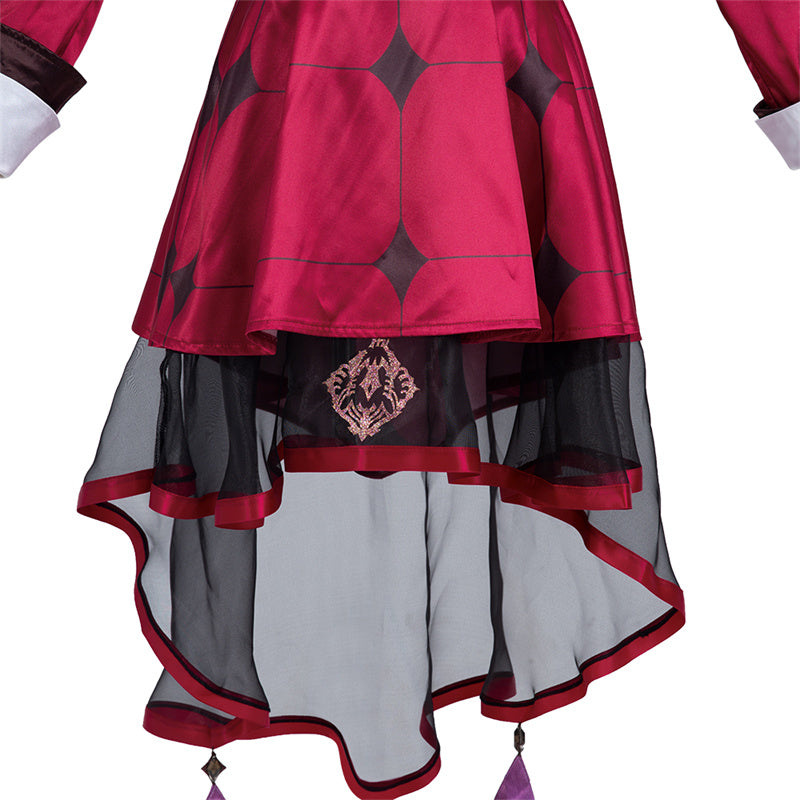 Virtual YouTuber Cosplay Anime VTuber Hyakumantenbara Salome Costume Purple Dress