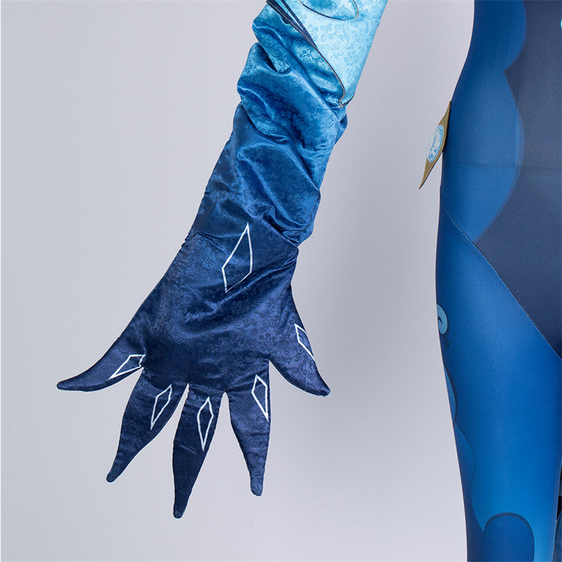 Genshin Impact: Bonanus Hydro Yaksha Cosplay Costume General Chizapus Suit Halloween Christmas Outfit