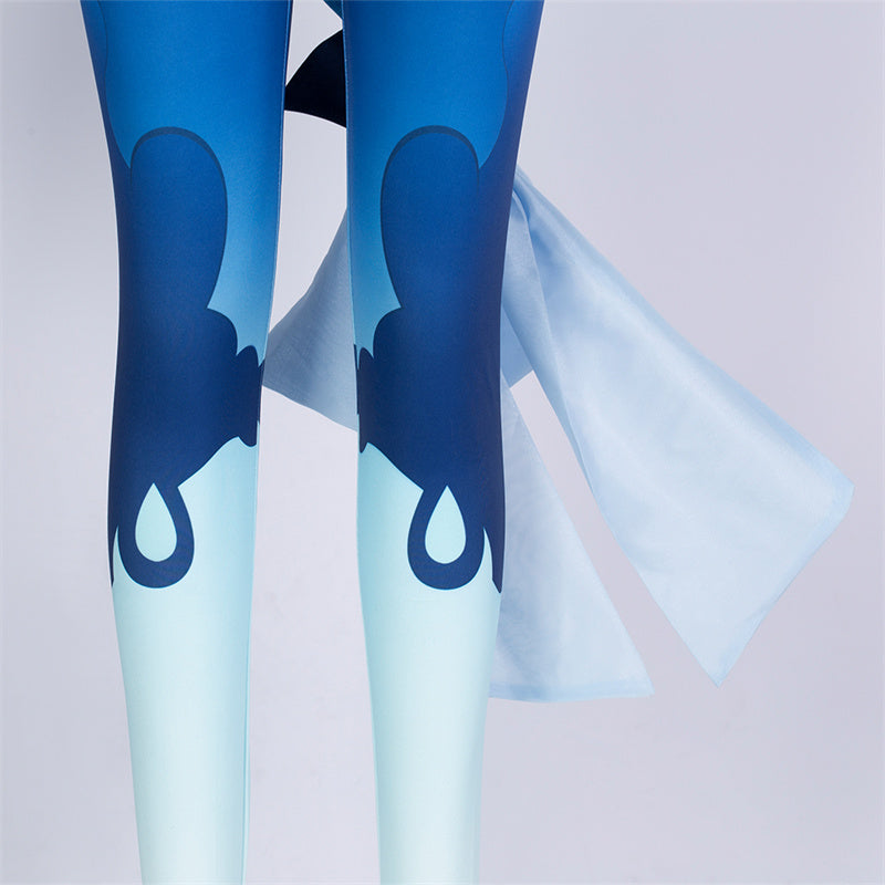 Genshin Impact: Bonanus Hydro Yaksha Cosplay Costume General Chizapus Suit Halloween Christmas Outfit