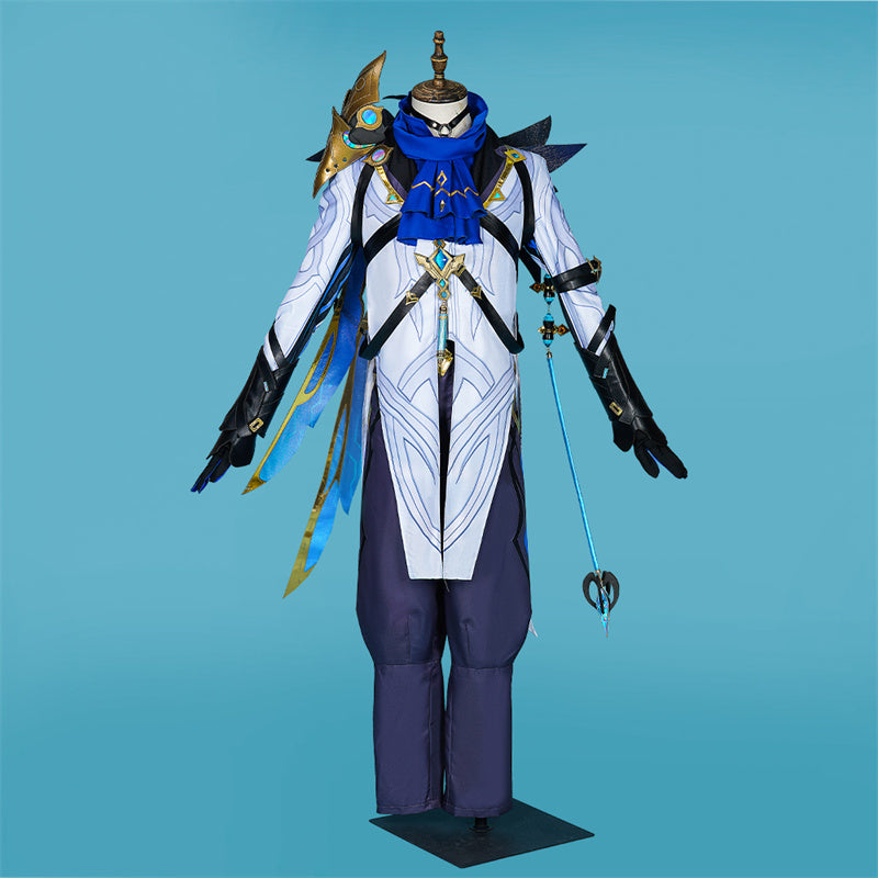 Genshin Impact Il Dottore Cosplay Costume Dr. Dottore Anime Uniform Halloween Carnival Suit