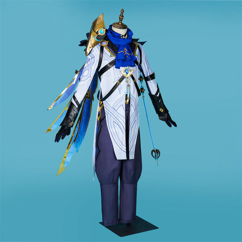 Genshin Impact Il Dottore Cosplay Costume Dr. Dottore Anime Uniform Halloween Carnival Suit