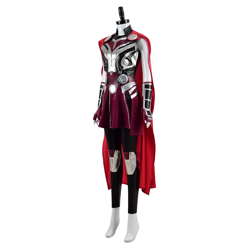Thor: Love and Thunder Cosplay Superhero Jane Foster Thor Costume Halloween Carnival Suit