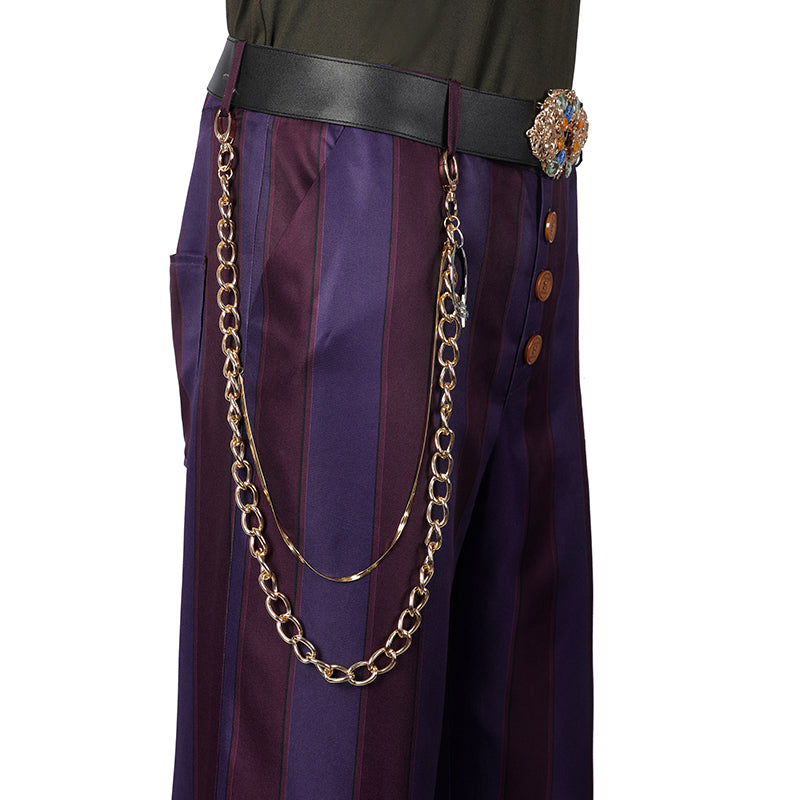 2022 Movie Slumberland Jason Momoa Flip Cosplay Costume Uniform Halloween Carnival Suit