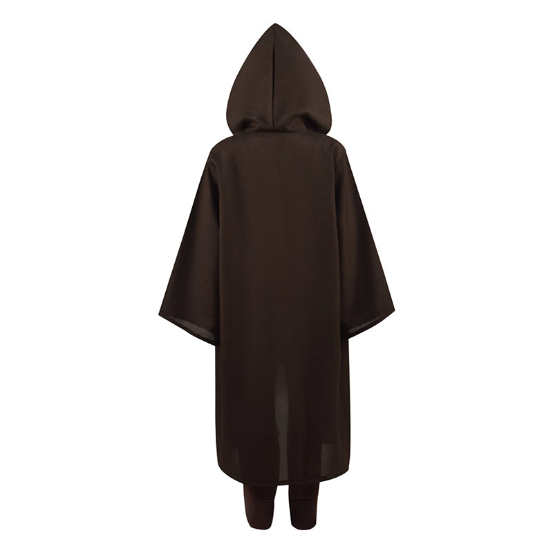 Star Wars Obi Wan Kenobi Jedi Knight Child Cosplay Costume Kids Halloween Outfit