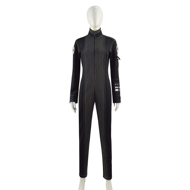 Jyn Erso Cosplay Costume Pilot Jumpsuit Romper Halloween Party Suit ...