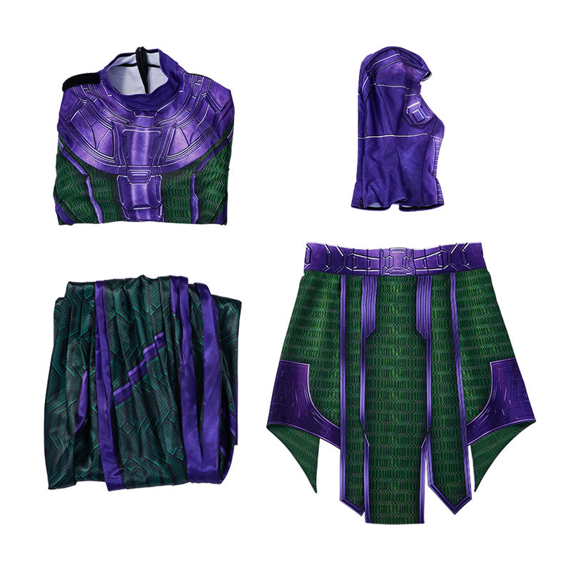 Ant-Man 3 Kang the Conqueror Cosplay Costume Supervillain Kang Jumpsuit Cape
