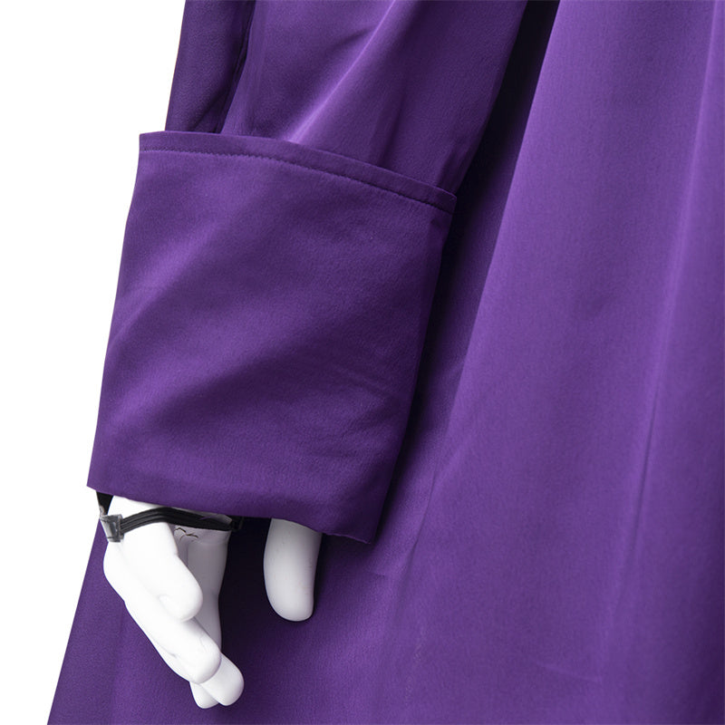 Kang the Conqueror Costume Loki Cosplay Halloween Uniform With Purple Cloak