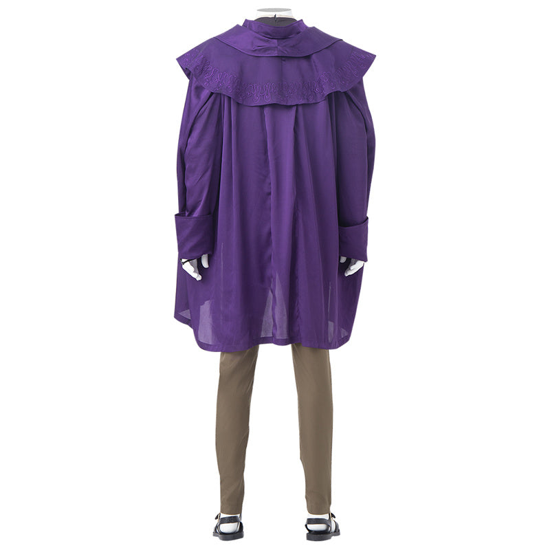 Kang the Conqueror Costume Loki Cosplay Halloween Uniform With Purple Cloak