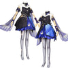 Genshin Impact Cosplay Keqing Cosplay Costume Opulent Splendor Outfit New Skin Dress