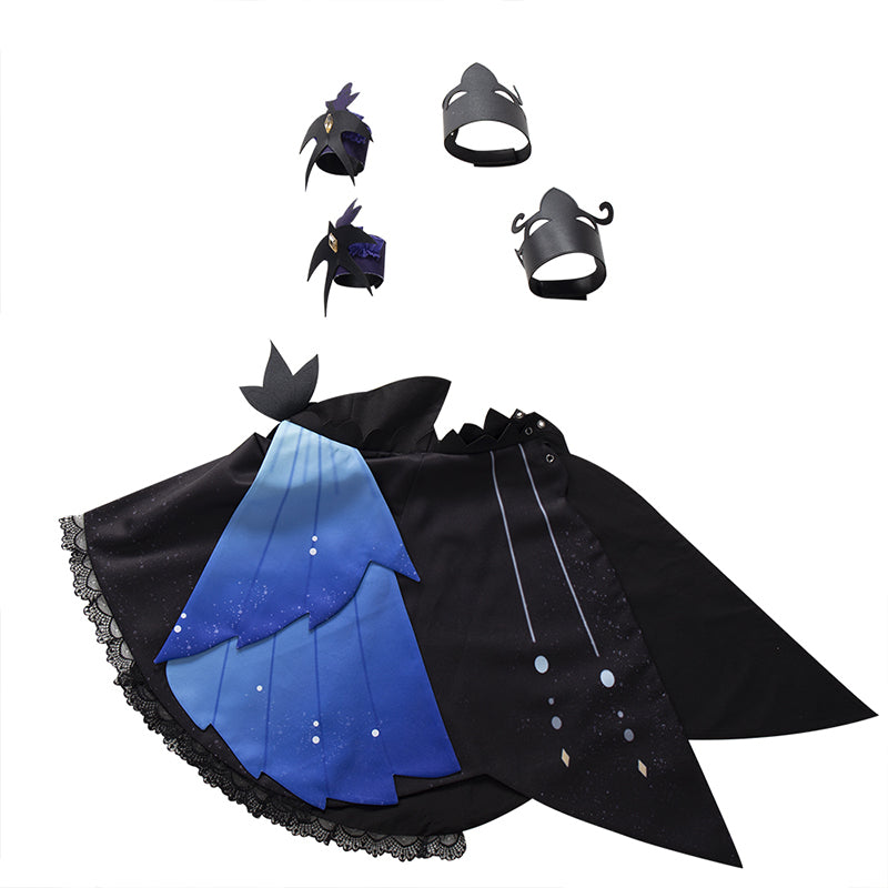 Genshin Impact Cosplay Keqing Cosplay Costume Opulent Splendor Outfit New Skin Dress
