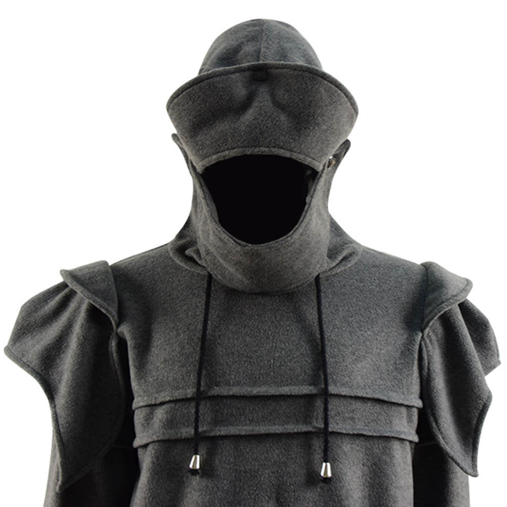 Knight Hoodie Medieval Armor Sweatshirt Winter Hooded Jacket