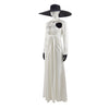 Resident Evil Village Lady Alcina Dimitrescu White Dress Cosplay Costume For Women