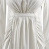 Resident Evil Village Lady Alcina Dimitrescu White Dress Cosplay Costume For Women