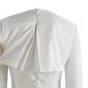 Resident Evil Village Lady Alcina Dimitrescu White Dress Cosplay Costume For Women