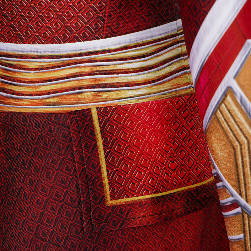 Shazam 2 Mary Cosplay Costume Supergirl Lady Shazam Jumpsuit Cape