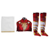 Shazam 2 Mary Cosplay Costume Supergirl Lady Shazam Jumpsuit Cape
