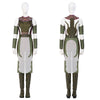 Moon Knight Layla El-Faouly Cosplay Costume Scarlet Scarab Uniform Green Superhero Suit