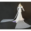 League of Legends Wild Rift Crystal Rose Sona Cosplay Costume White Dress