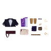 Genshin Impact Liben Cosplay Costume Gameplay NPC Genshin Purple Suit