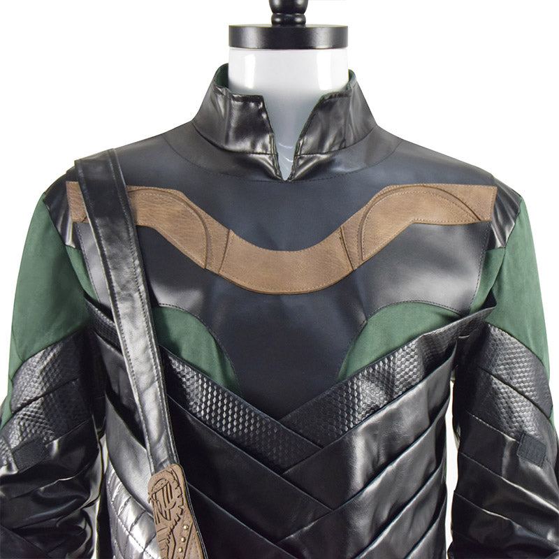 Loki Season 1 Loki Cosplay Marvel Loki 2021 Costume Battle Armor Outfit With Cloak