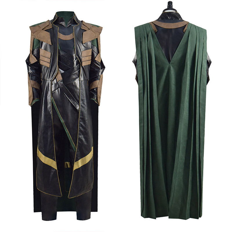 Loki Season 1 Loki Cosplay Marvel Loki 2021 Costume Battle Armor Outfit With Cloak