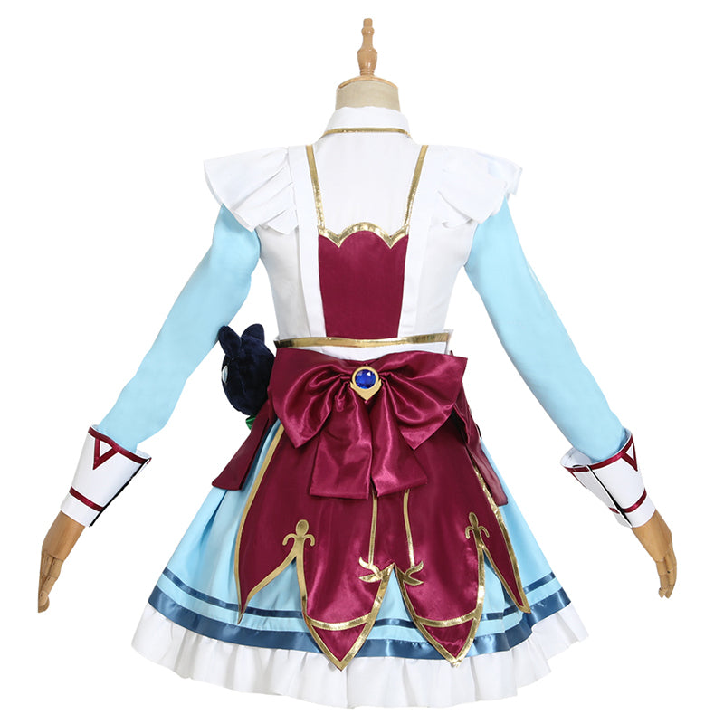 League of Legends Cosplay LOL Gwen Cosplay Cafe Cutie Costume Maid Lolita Dress