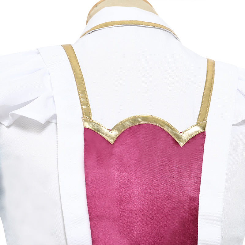 League of Legends Cosplay LOL Gwen Cosplay Cafe Cutie Costume Maid Lolita Dress