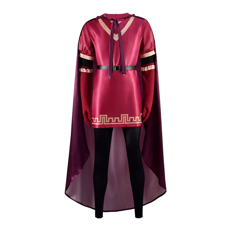 Lord Farquaad Shrek Cosplay Costume Red Cloak Fancy Dress Full Set