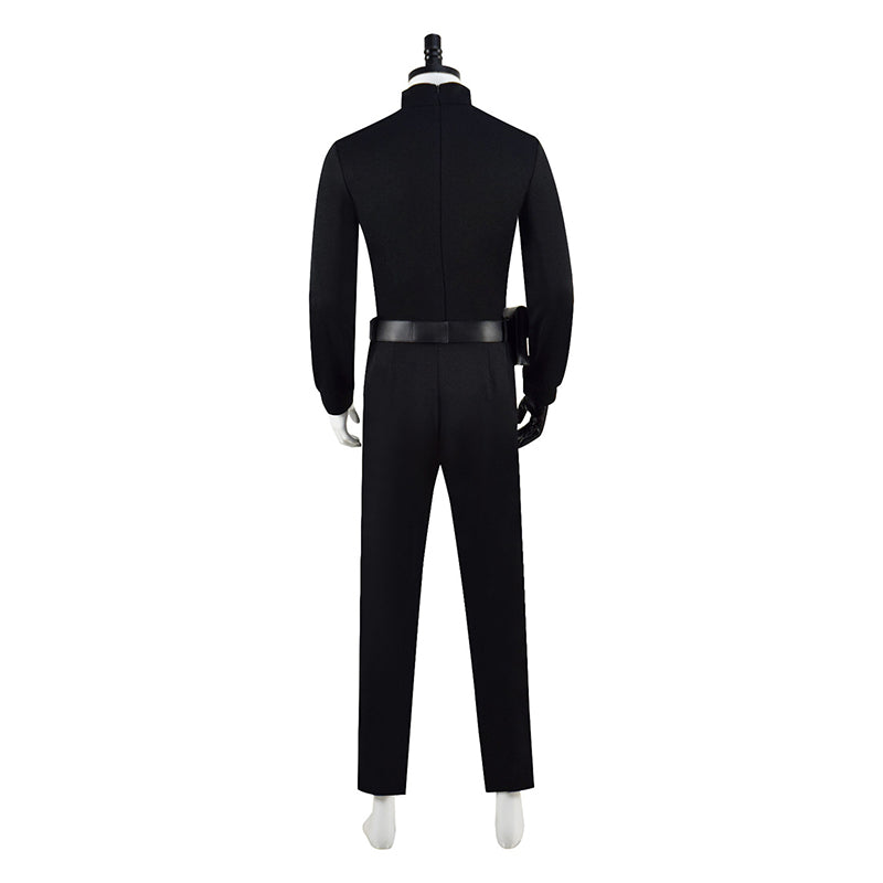 Star Wars Battlefront Luke Skywalker Cosplay Costume Black Uniform Halloween Carnival Suit