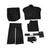 Star Wars Luke Skywalker Cosplay Costume Adult Jedi Luke Black Cloak Cape Outfit