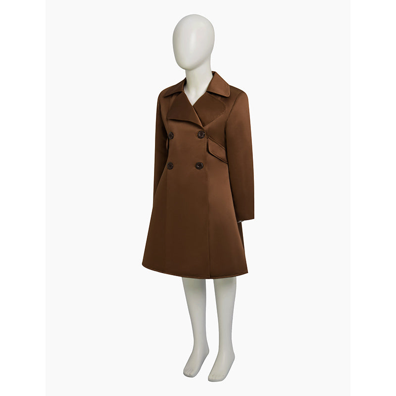 M3gan Coat M3GAN 2023 Amie Donald Cosplay Costume Killer Doll Brown Coat Costume