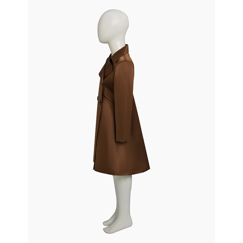 M3gan Coat M3GAN 2023 Amie Donald Cosplay Costume Killer Doll Brown Coat Costume