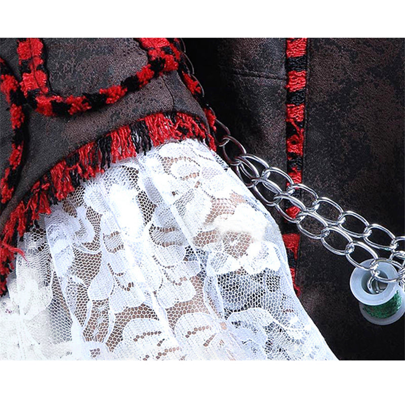 Alice in Wonderland:Through The Looking Glass Cosplay Johnny Depp Mad Hatter Costume