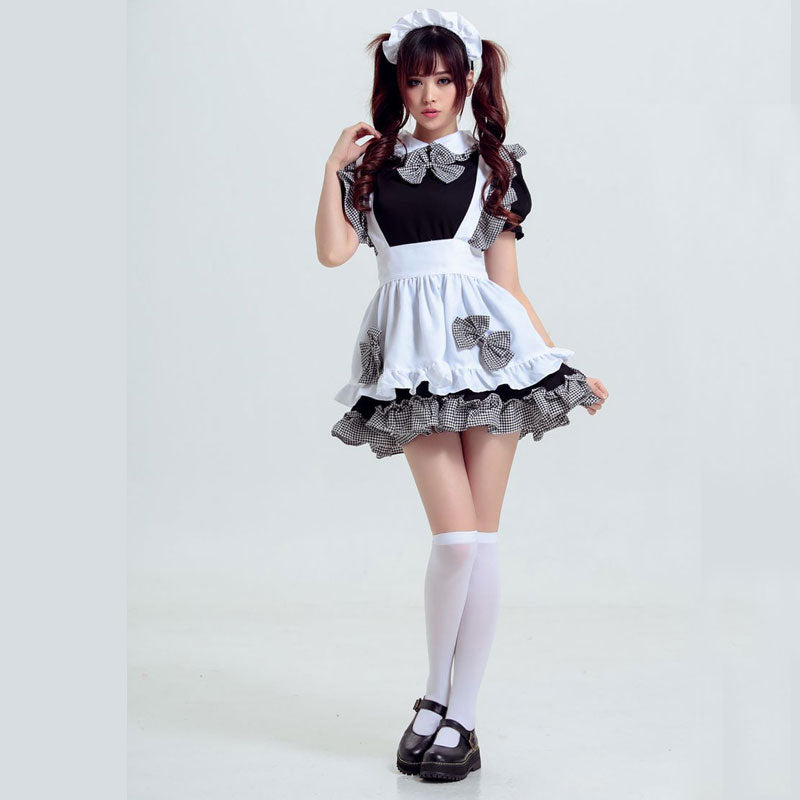 Mua Classic Maid Costume with Apron Lolita Anime Cosplay for Halloween - S  tại Wonderland Global | Tiki