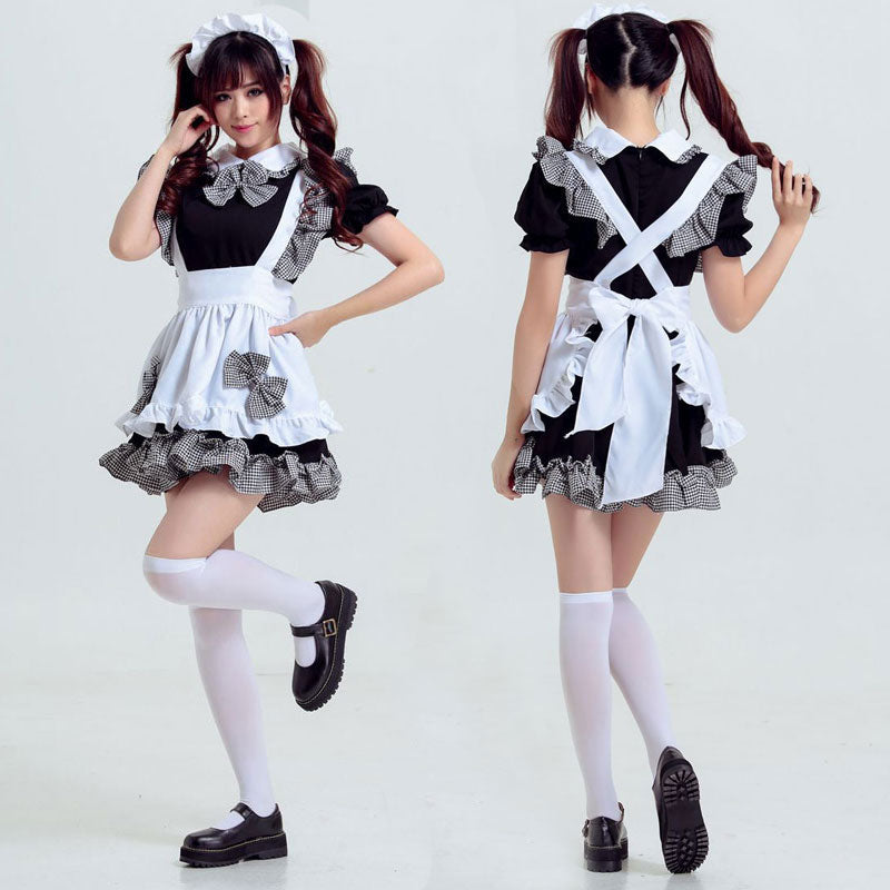Lolita Maid Dress Japanese Anime Maid Costumes Women Sexy Cosplay Fancy Dress