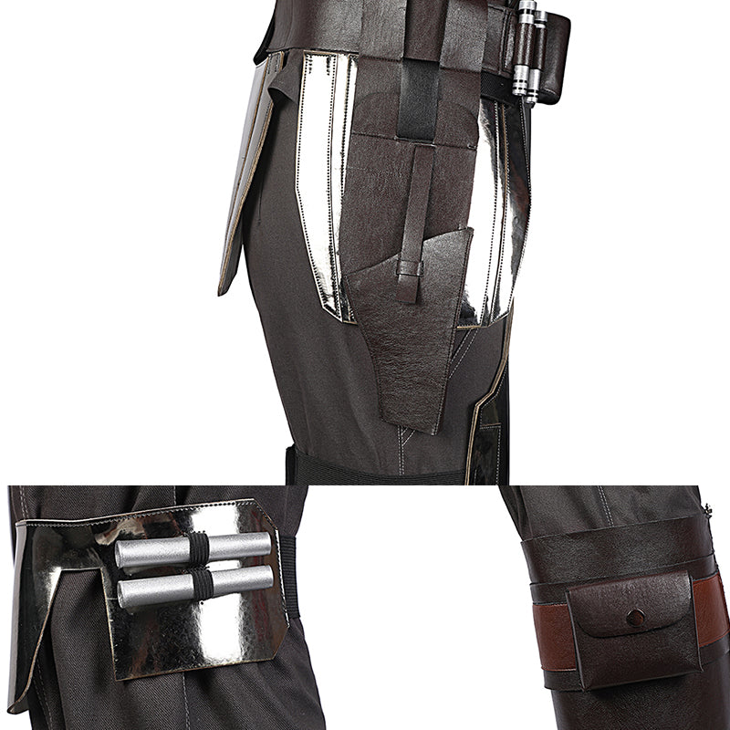 The Mandalorian Season 2 Cosplay Beskar Armor Uniform Din Djarin Helmet Full Set