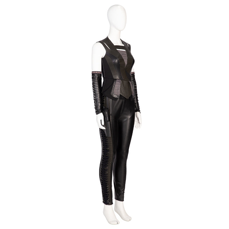 Thor: Love and Thunder Mantis Cosplay Mantis Lorelei Superhero Costume Black Suit Outfit