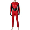 Marcus Hargreeve Costume The Umbrella Academy Sparrow Academy Cosplay Red Leather Uniform Suit