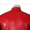 Marcus Hargreeve Costume The Umbrella Academy Sparrow Academy Cosplay Red Leather Uniform Suit