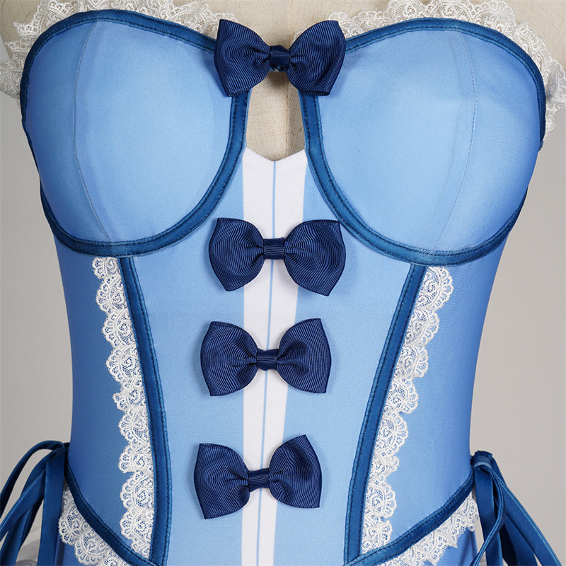 My Dress-Up Darling Marin Kitagawa Cosplay Costume Blue Bunny Girl Sexy Suit