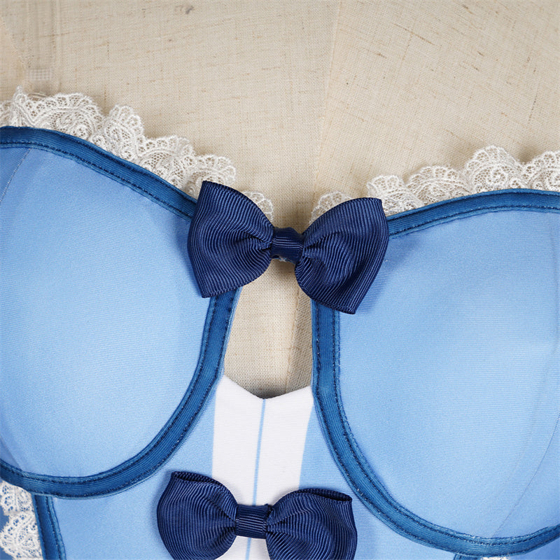 My Dress-Up Darling Marin Kitagawa Cosplay Costume Blue Bunny Girl Sexy Suit