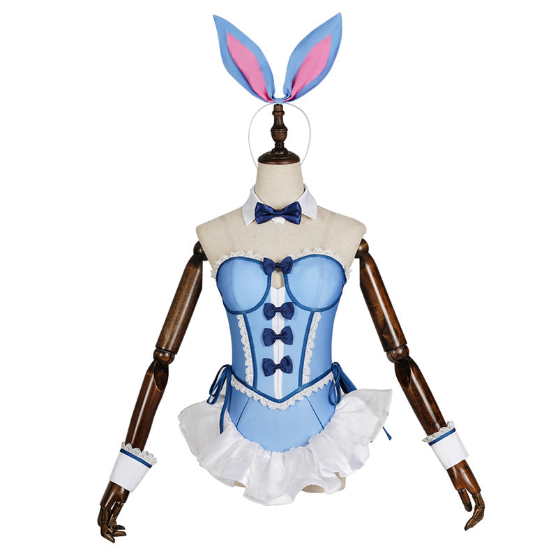 My Dress-Up Darling Marin Kitagawa Cosplay Costume Blue Bunny Girl Sexy Suit
