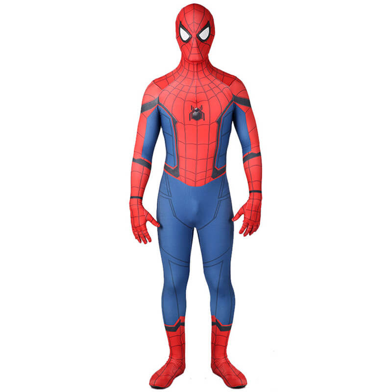 Marvel Spider-Man:Homecoming Jumpsuit Halloween Cosplay Costume - ACcosplay