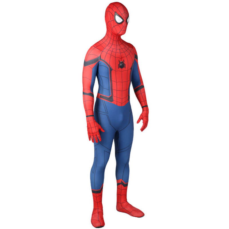 Marvel Spider-Man:Homecoming Jumpsuit Halloween Cosplay Costume - ACcosplay