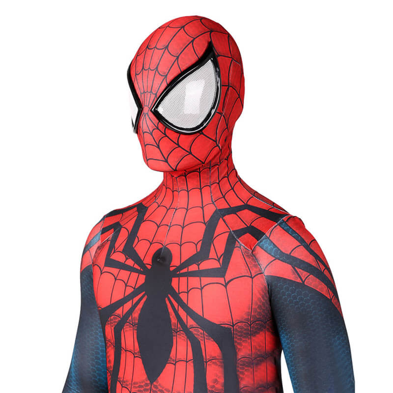 Marvel Spider-Man Ben Reily Spiderman Zentai Jumpsuit Cosplay Costume - ACcosplay