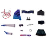 Hololive Virtual YouTuber NIJISANJI XSOLEIL Meloco Kyoran Cosplay Costume Sweet Lovely Skirt Suit