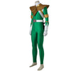 Mighty Morphin Power Rangers Costume Green Ranger Cosplay Jumpsuit Zentail Jumpsuit Zentai Bodysuit Boots Cosplay Adult